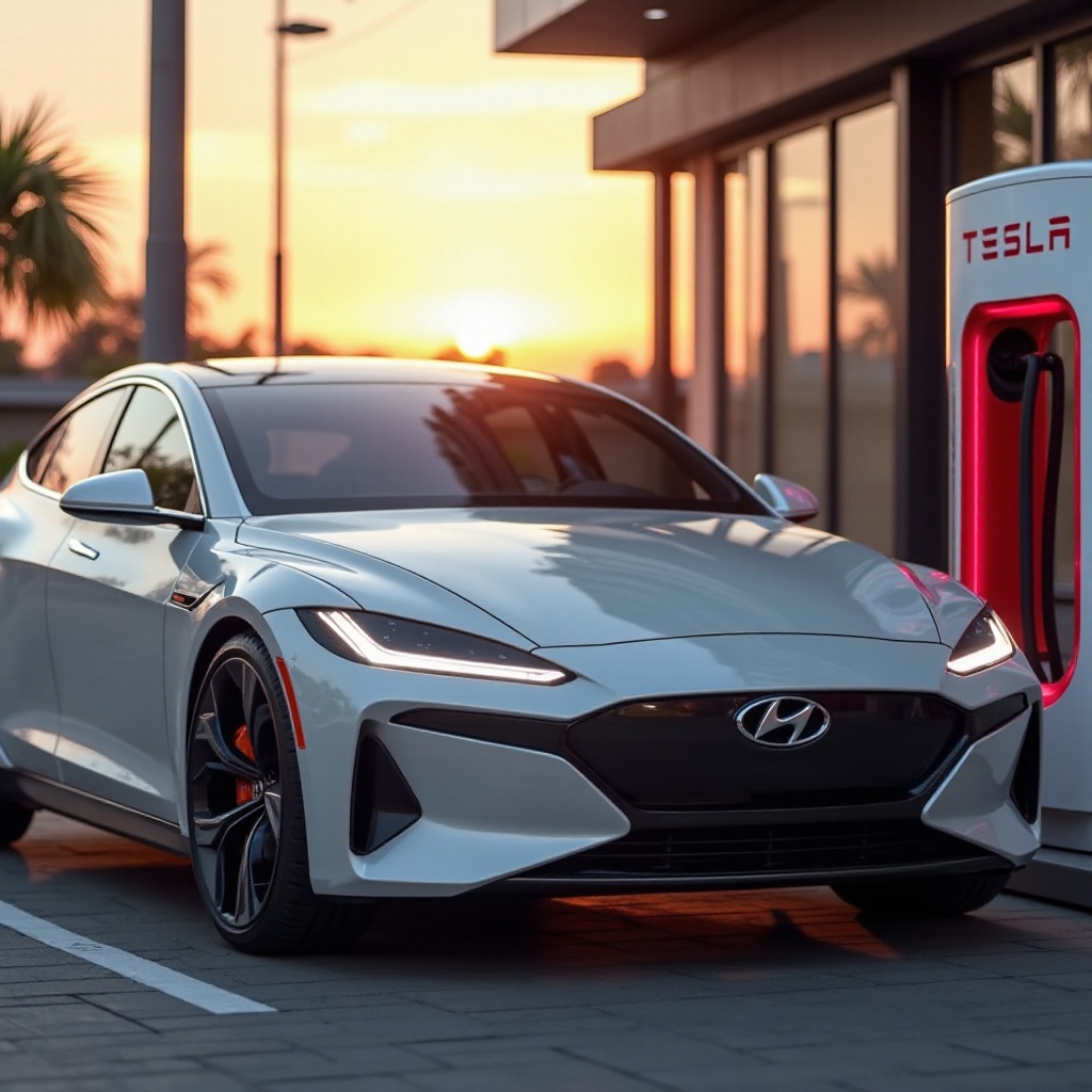 hyundai può utilizzare i caricatori tesla