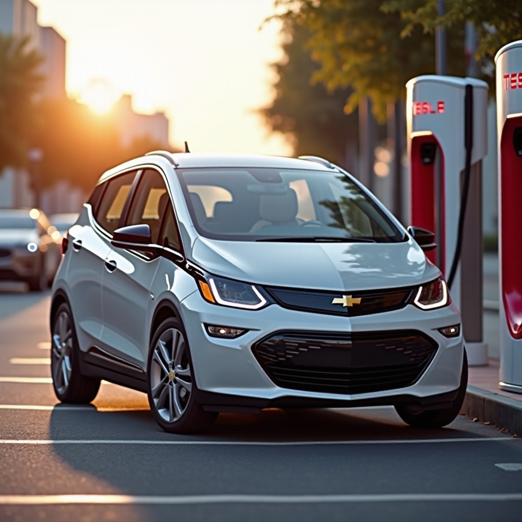 la chevy bolt peut-elle utiliser la borne de recharge tesla