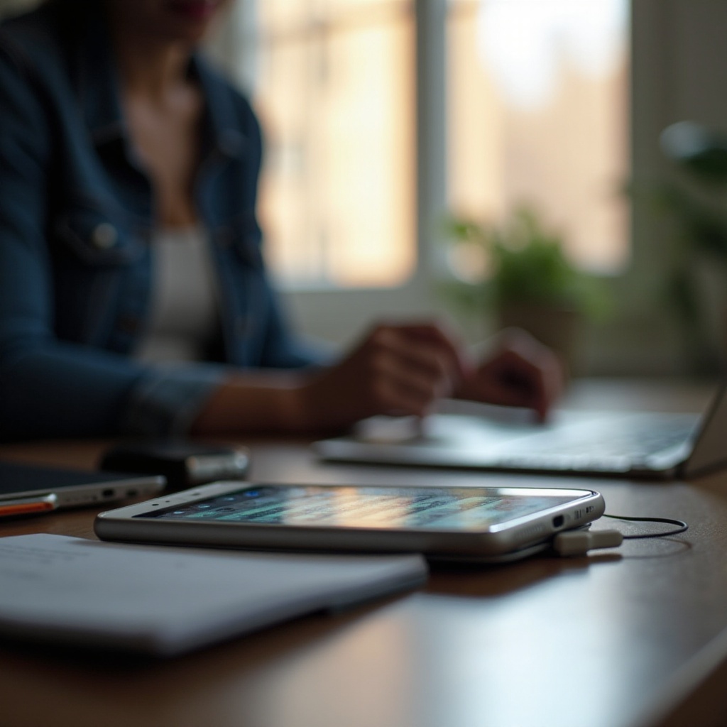 verticale lijnen op het iPhone-scherm