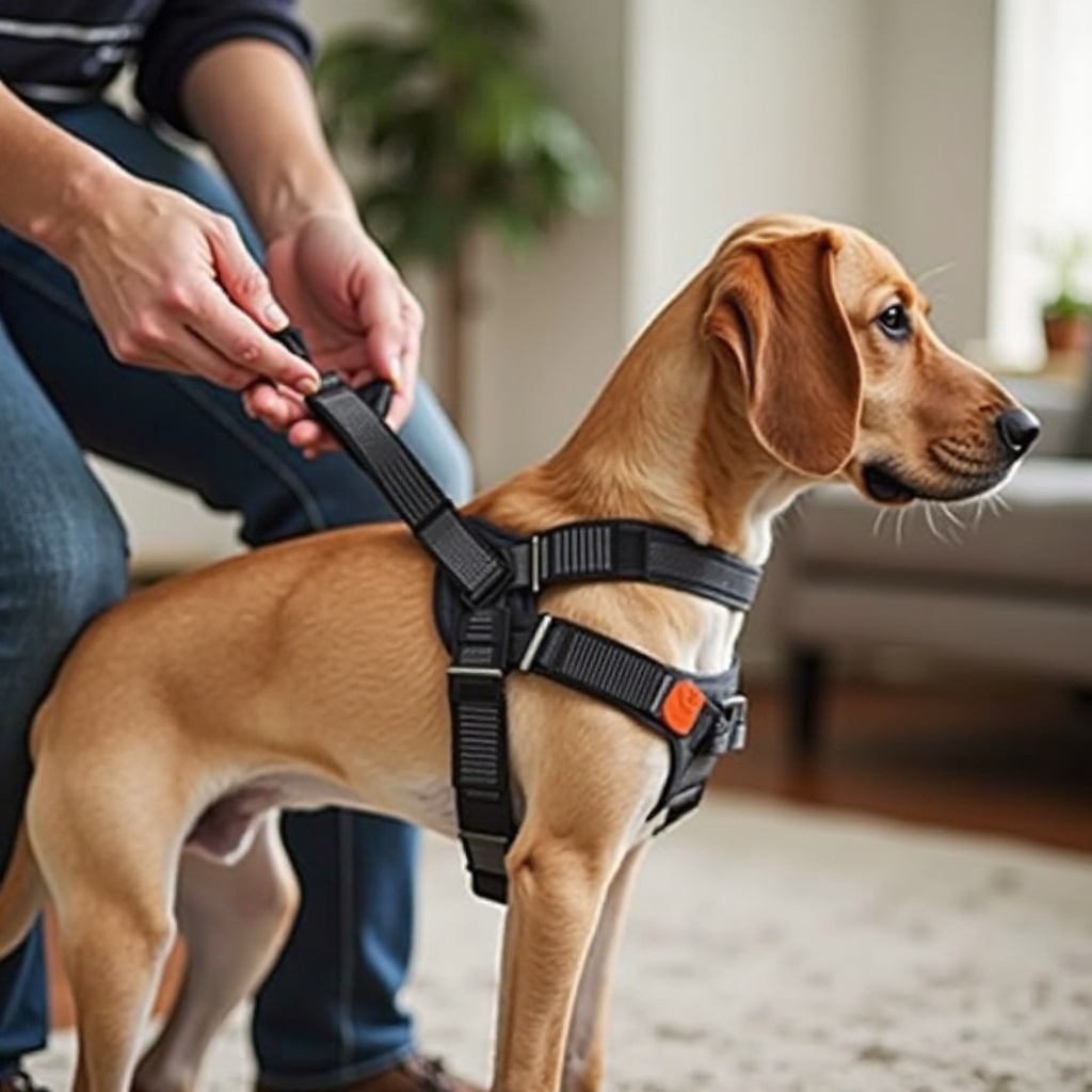 come mettere una pettorina per cani Kong