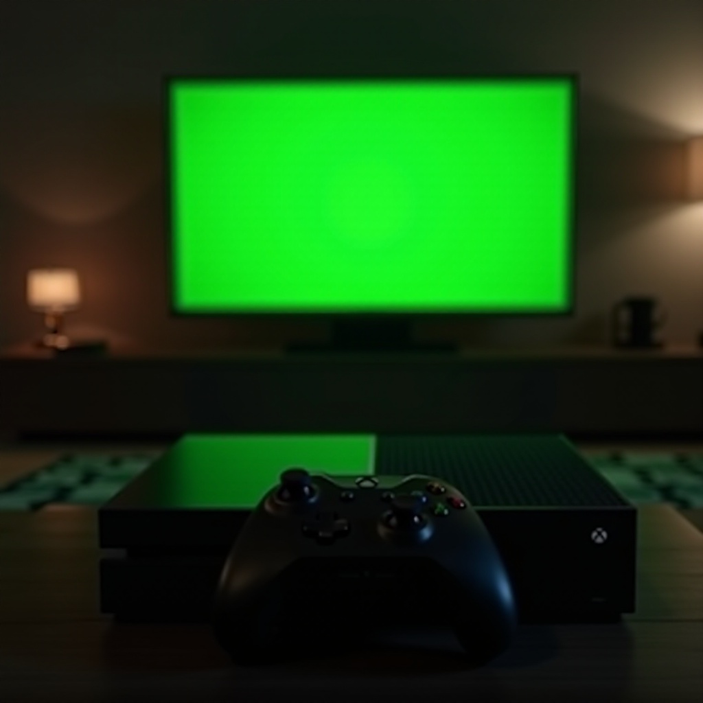 schermo verde xbox one