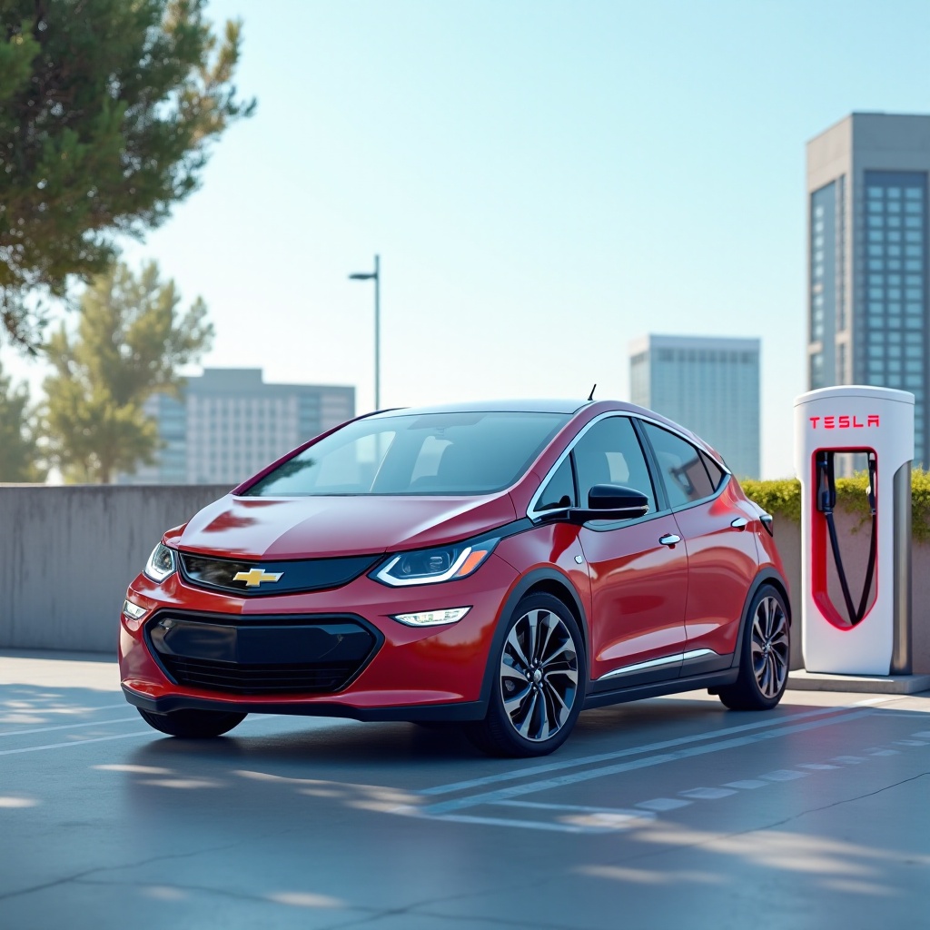 la chevy bolt può utilizzare il supercharger tesla