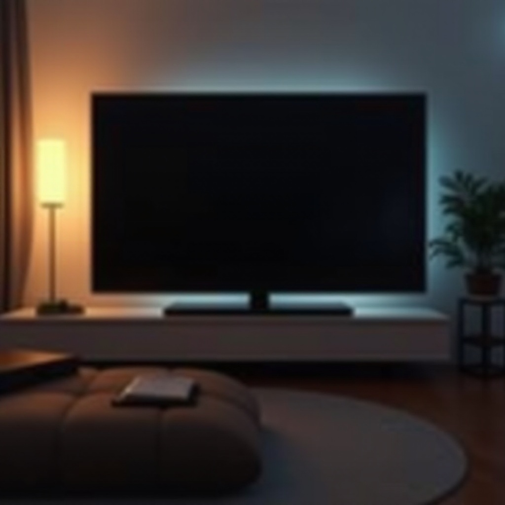 TV Vizio não liga, mas a luz branca está acesa