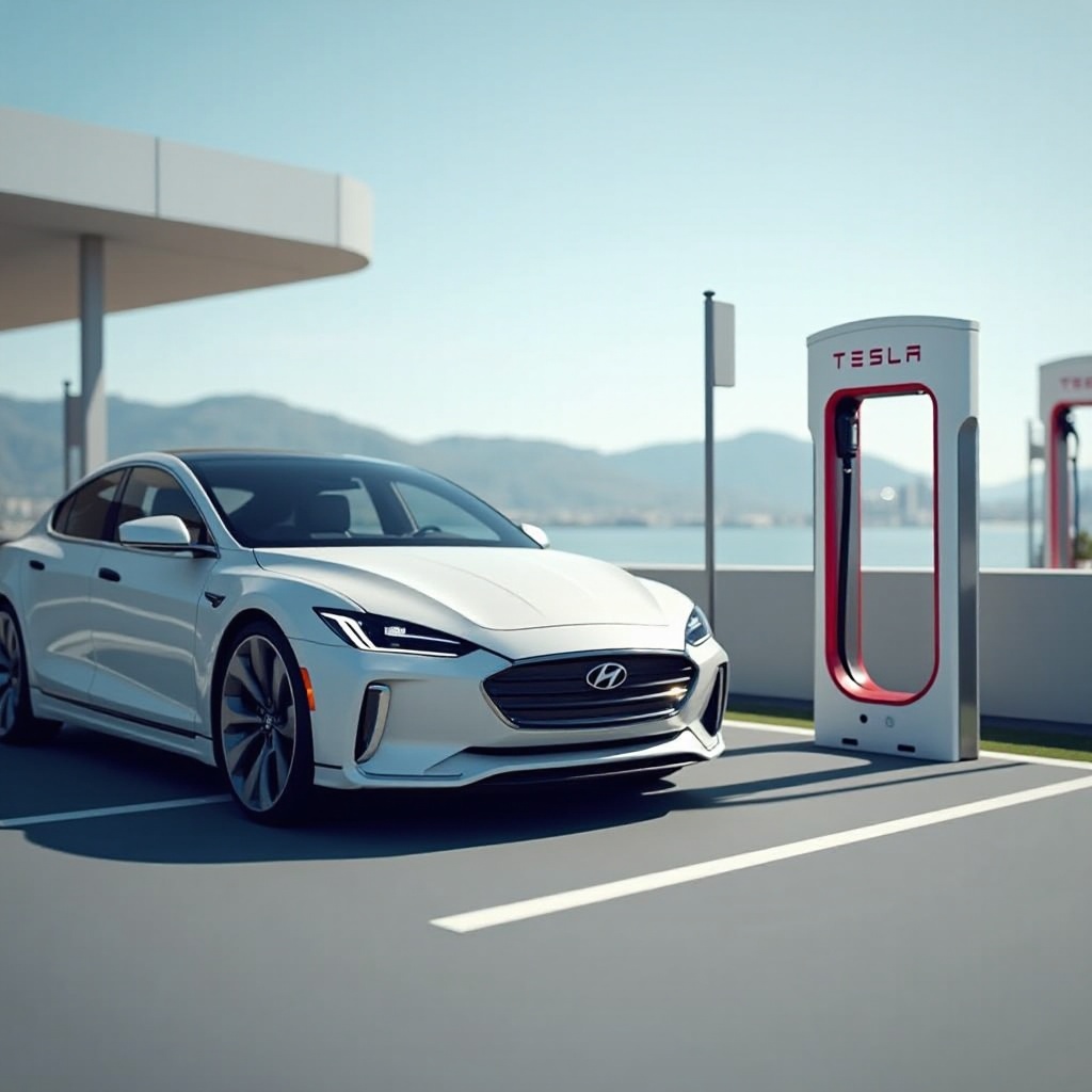 hyundai peut-il utiliser des chargeurs tesla