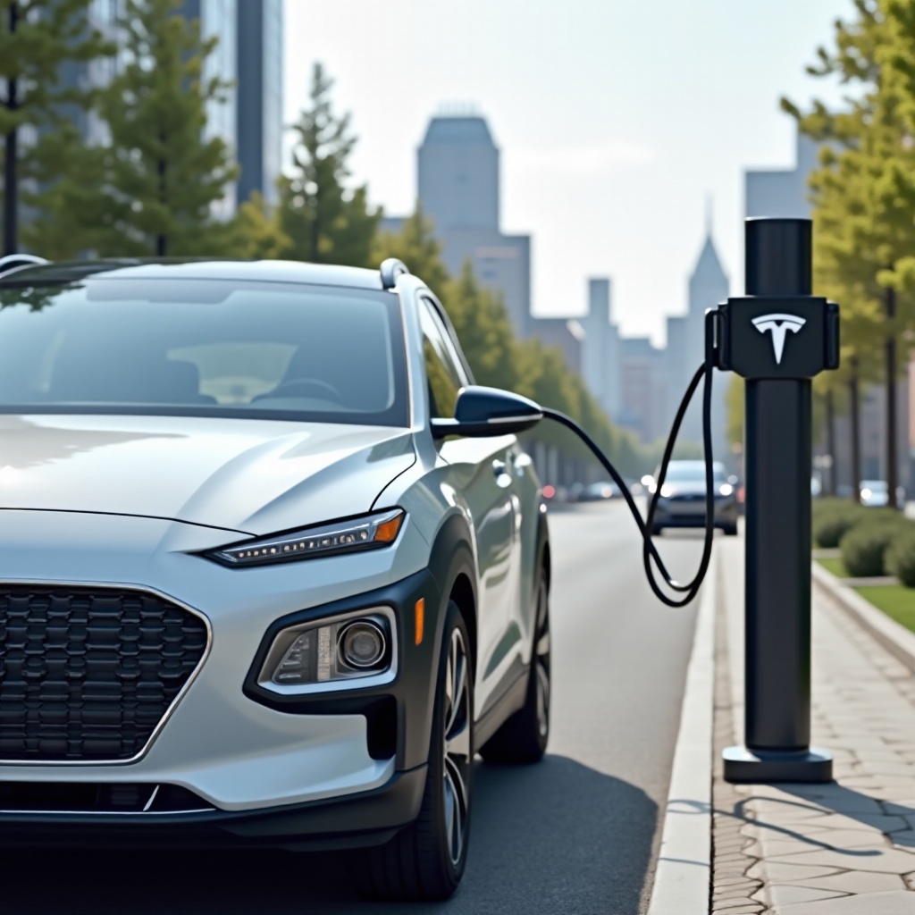 puede hyundai usar cargadores tesla