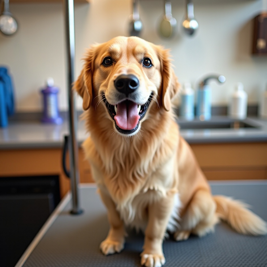 toilettage des puces pour chiens