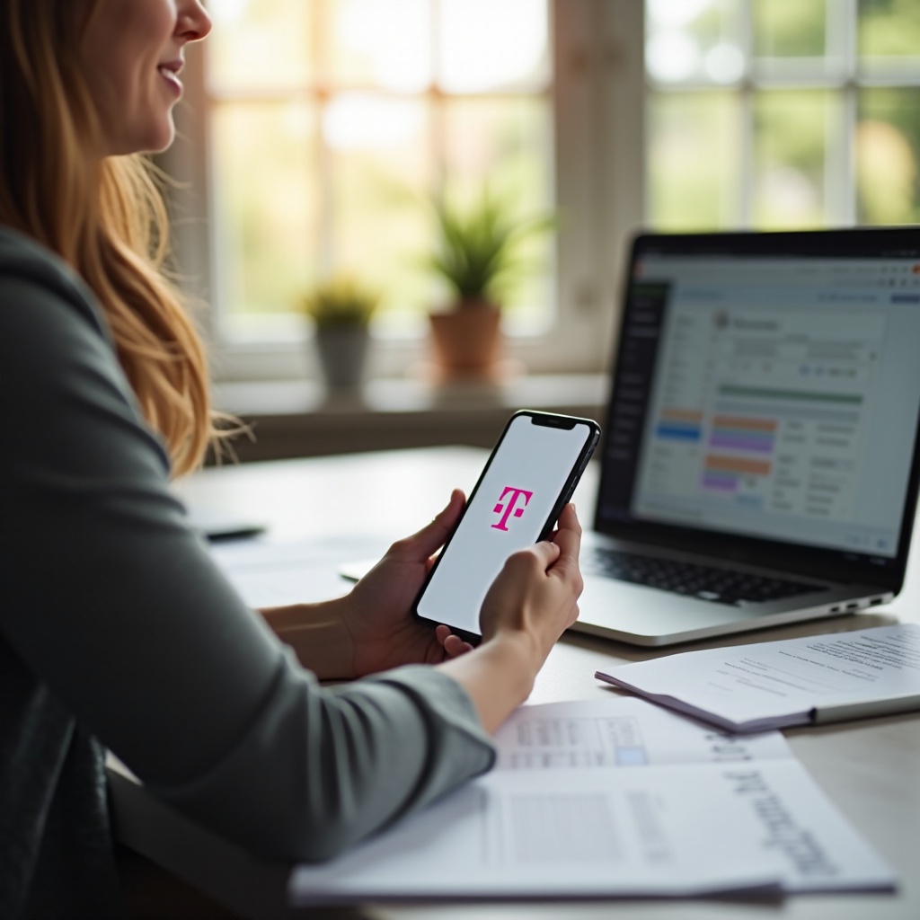 wie man von jemandes Telefonplan bei T-Mobile kommt