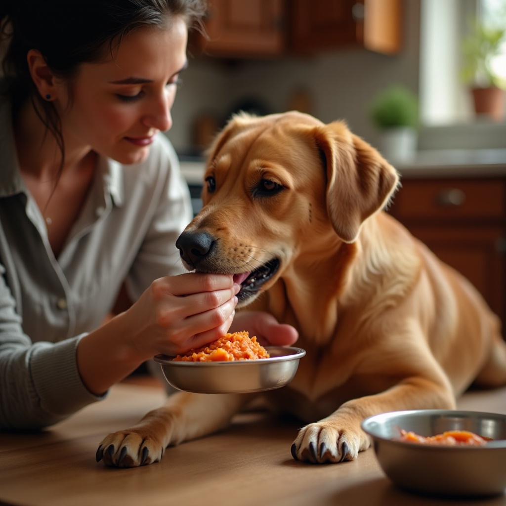 patate douce pour la diarrhée chez les chiens