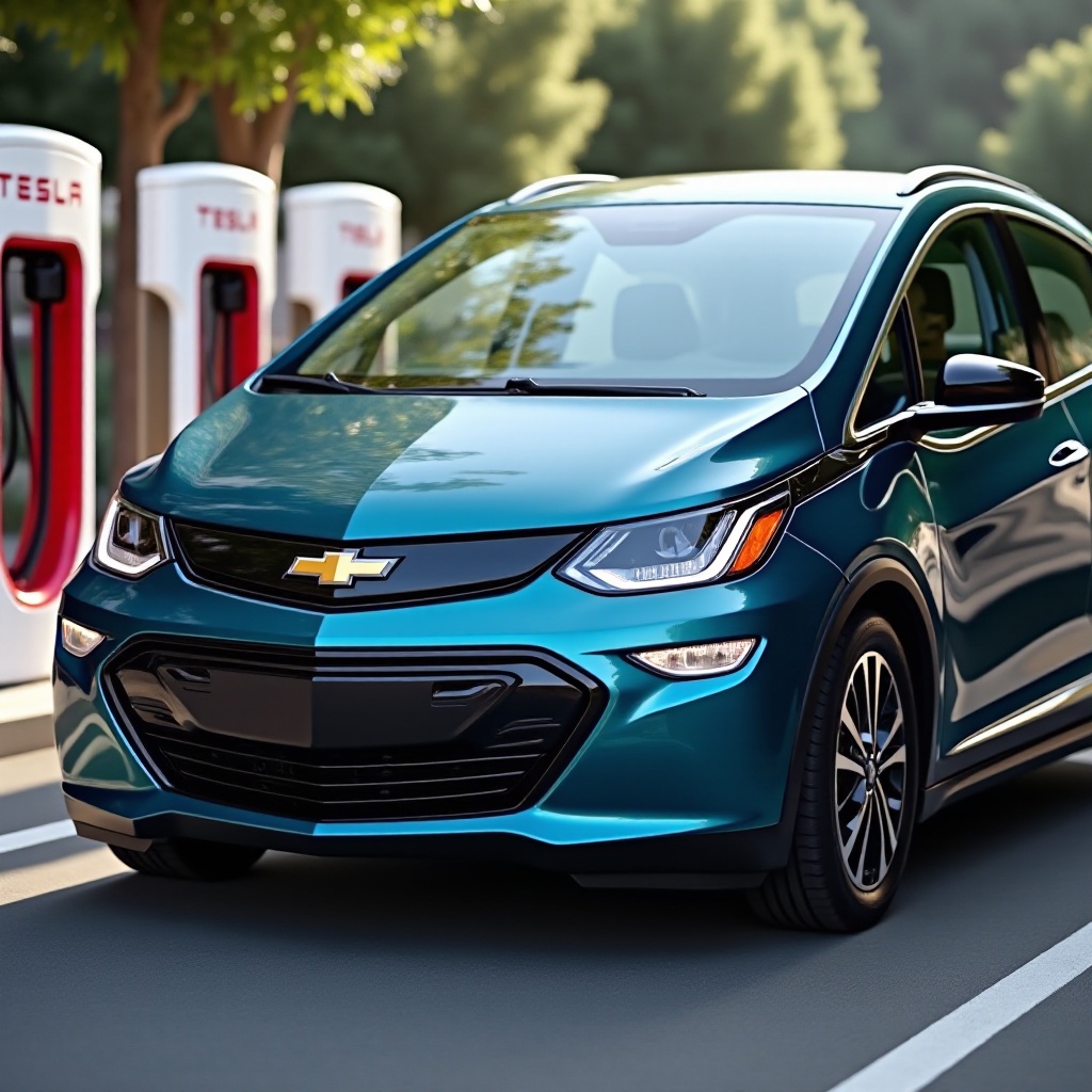 la chevy bolt può utilizzare il supercharger tesla