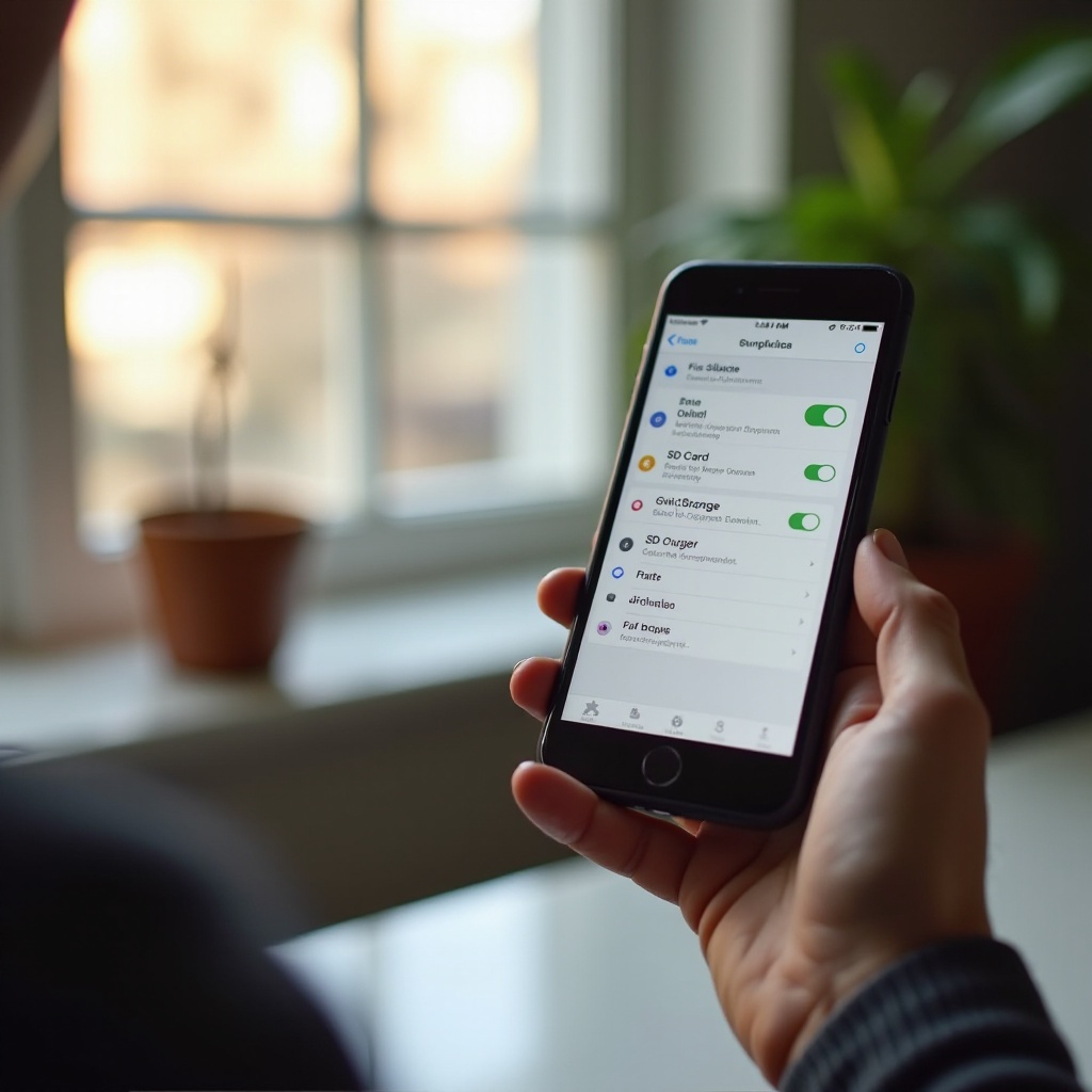 comment puis-je accéder à ma carte CD sur mon téléphone