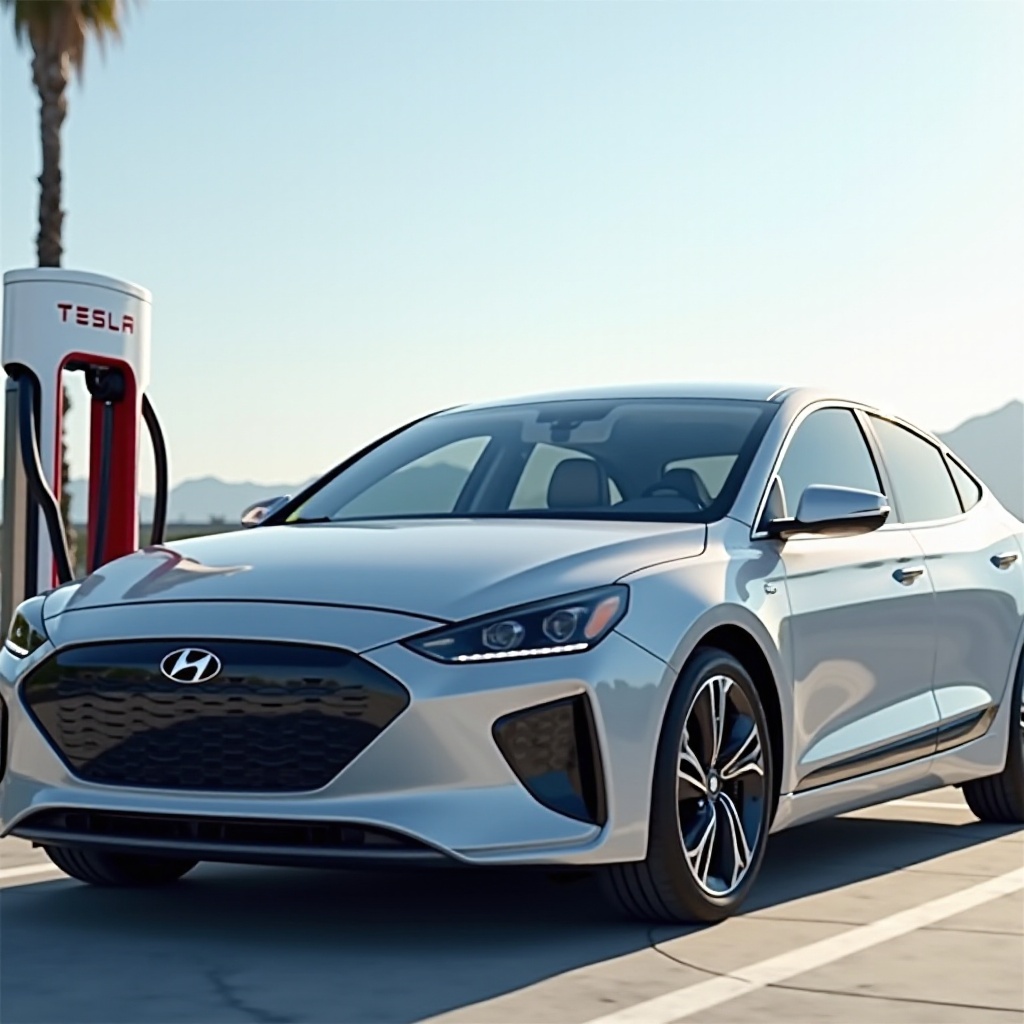 voiko Ioniq 6 käyttää Tesla Superchargeria