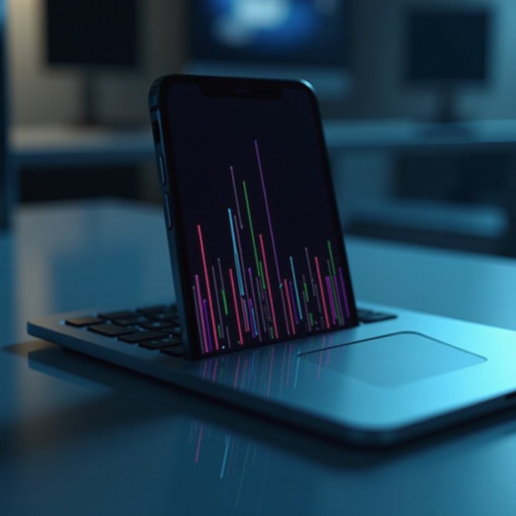 vertical lines on iphone screen