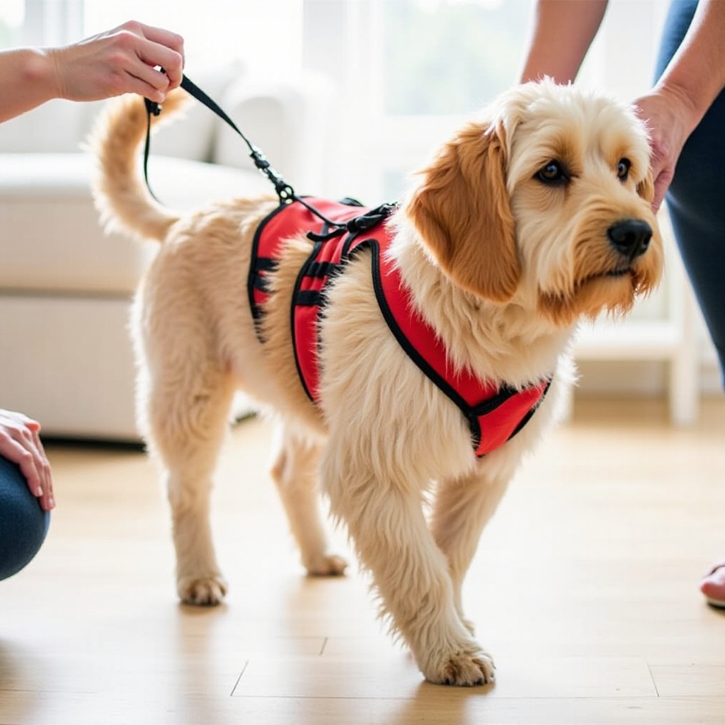 comment mettre un harnais pour chien Kong