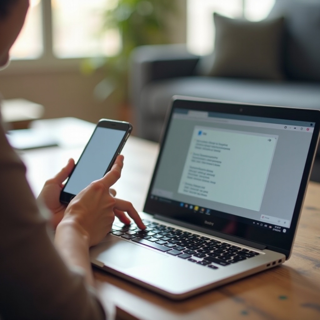 comment caster depuis un téléphone vers un Chromebook