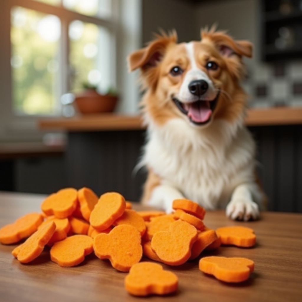 batata-doce para diarreia em cães