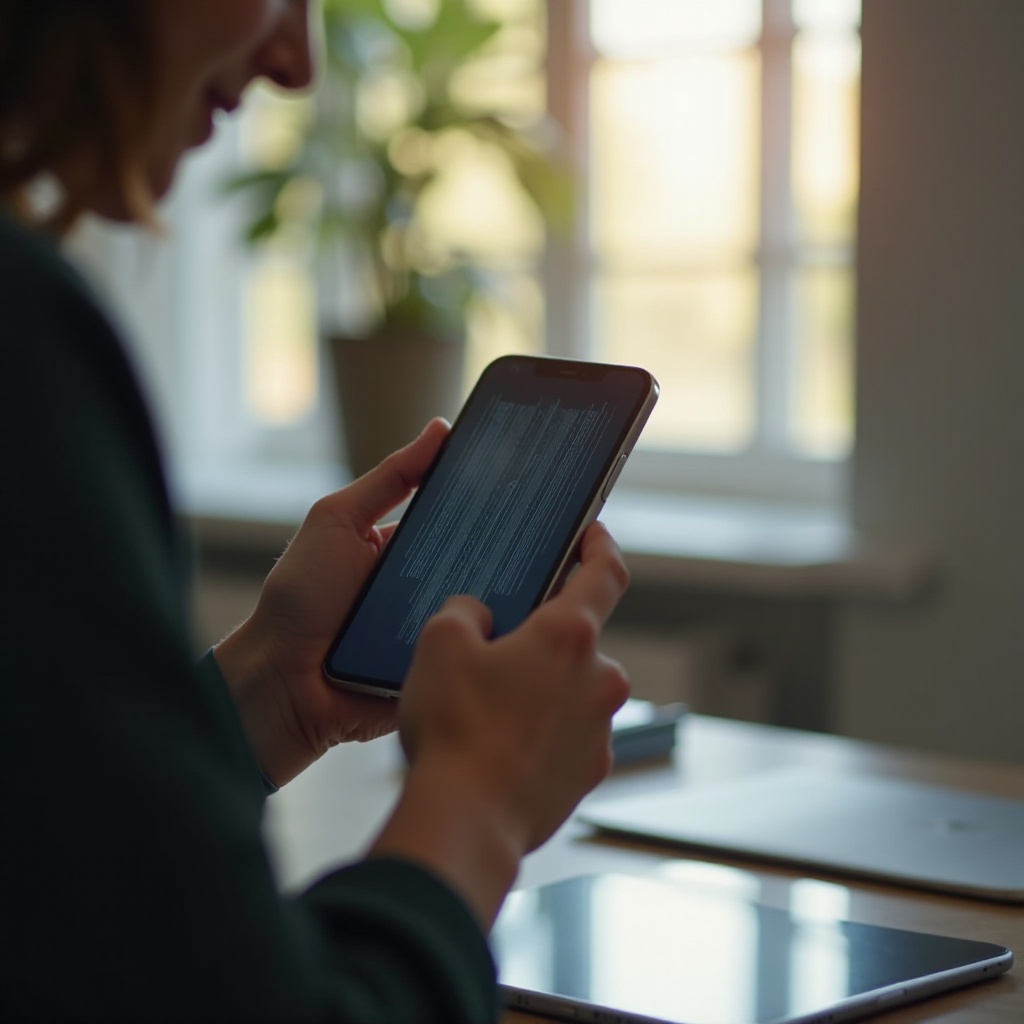 linee verticali sullo schermo dell'iPhone