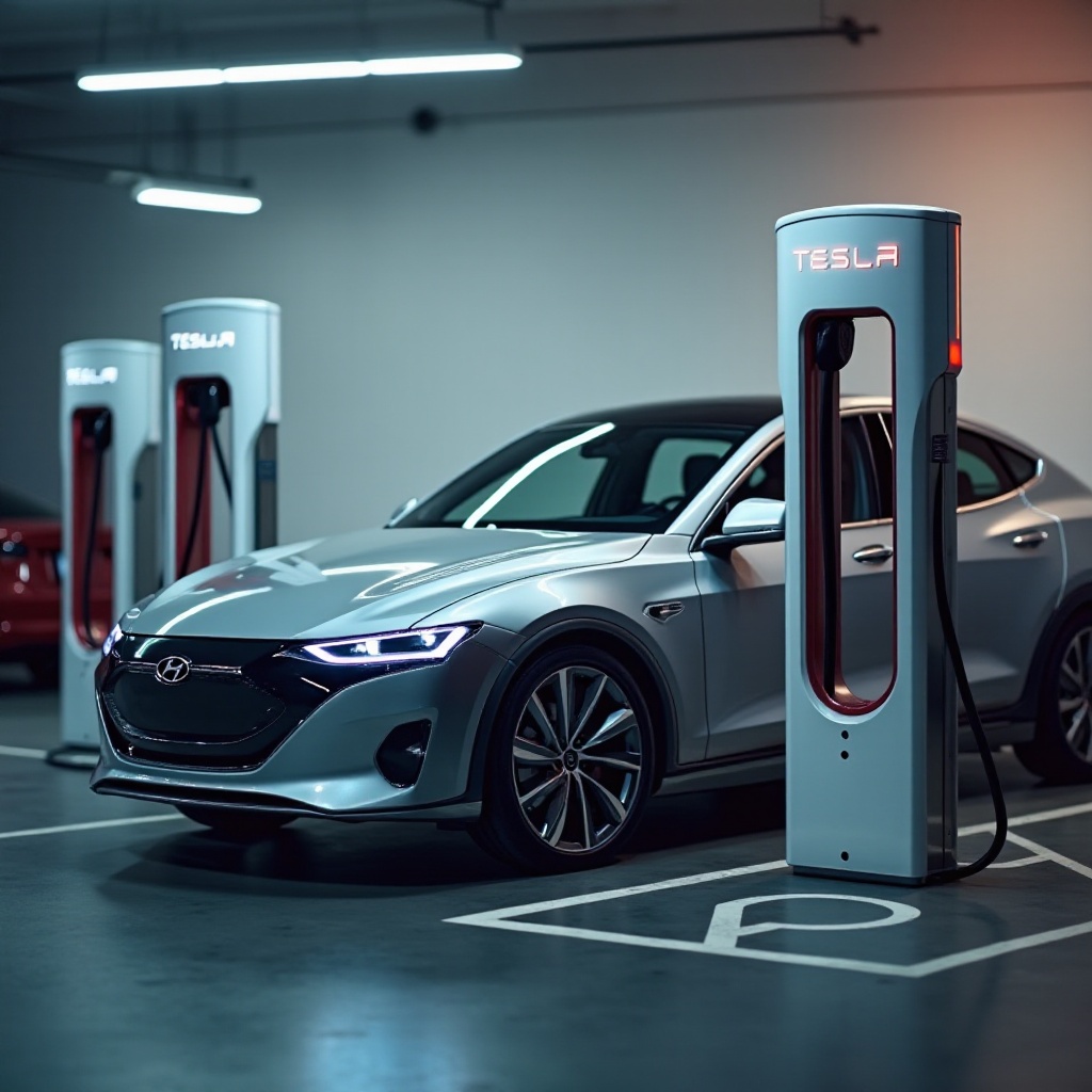 hyundai peut-il utiliser des chargeurs tesla