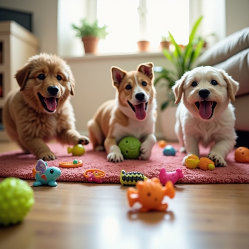speelgoed voor verveelde honden