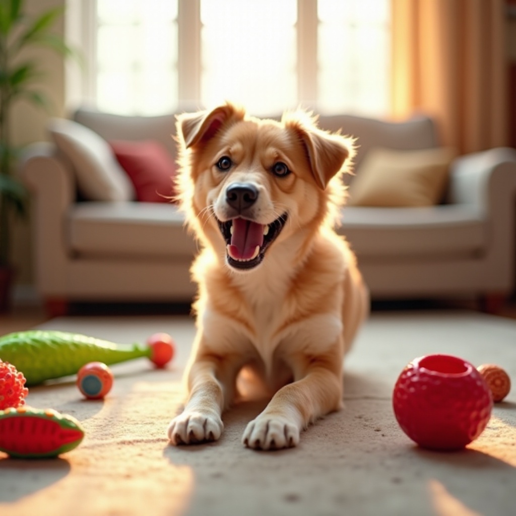 speelgoed voor verveelde honden