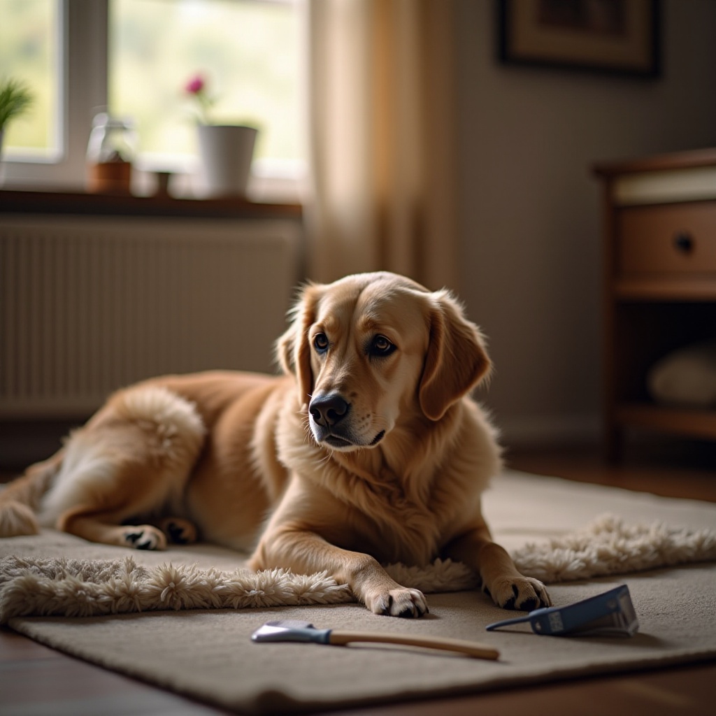 wat te doen als de hond loops is