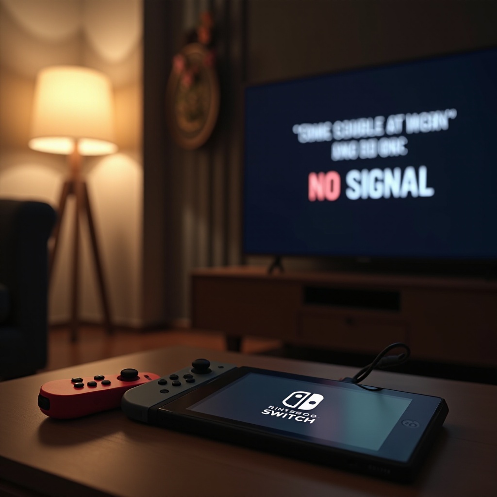 l'interruttore non si connette alla TV