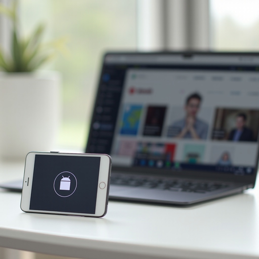cómo transmitir desde un teléfono a un Chromebook