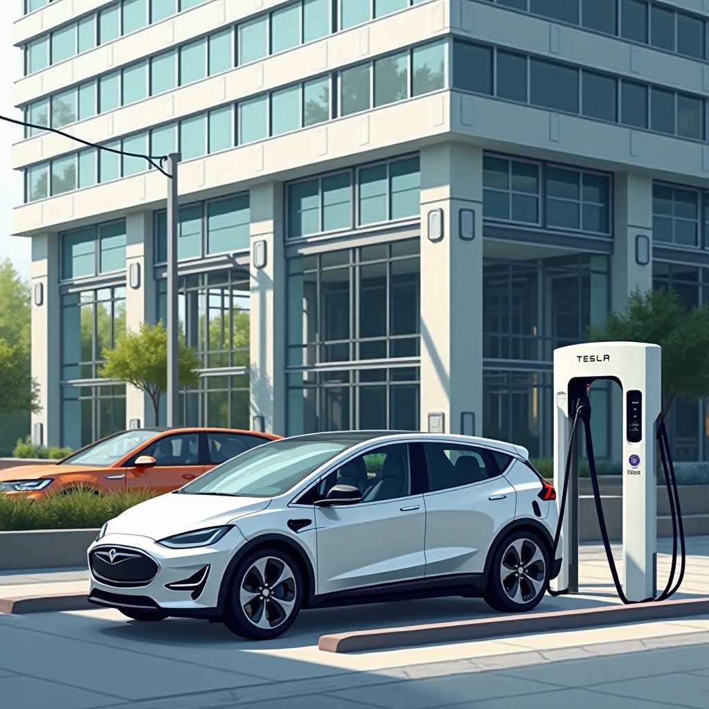 o chevy bolt pode usar o supercarregador da tesla