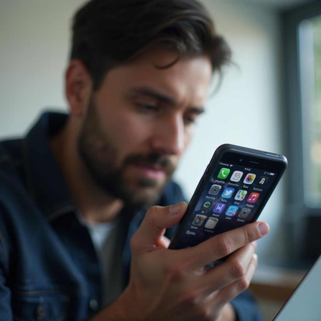 hoe kan iemand foto's op mijn telefoon bekijken