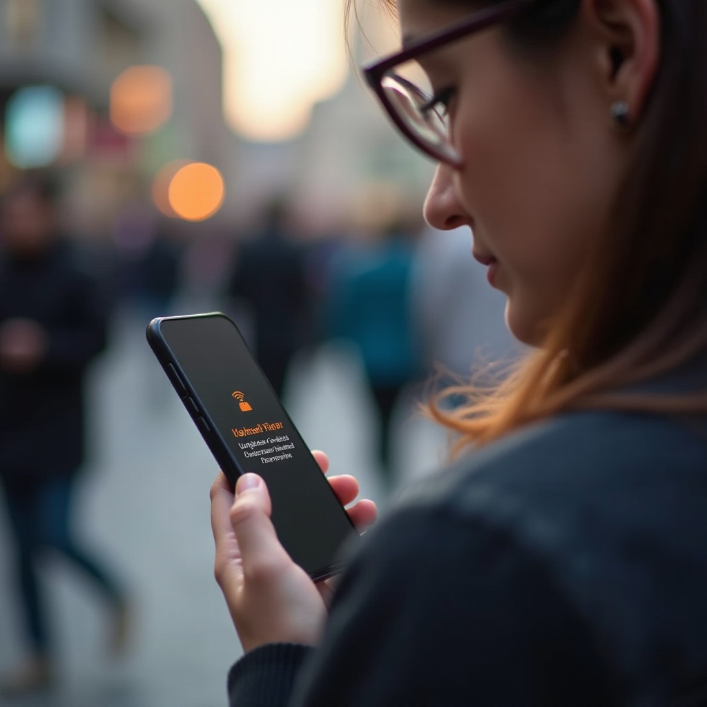 de telefoonsimstatusinstellingen geven aan dat het mobiele netwerk is losgekoppeld