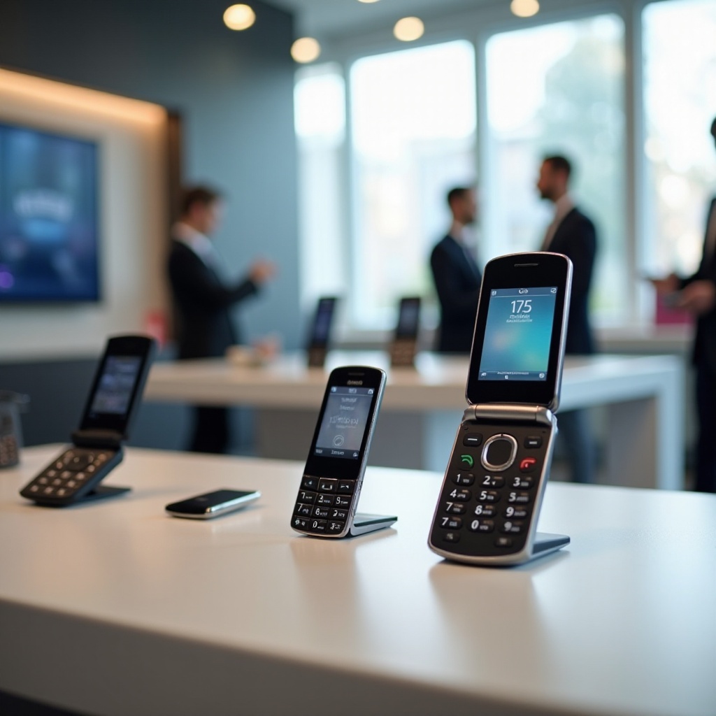 prijs van Consumer Cellular Iris klaptelefoons